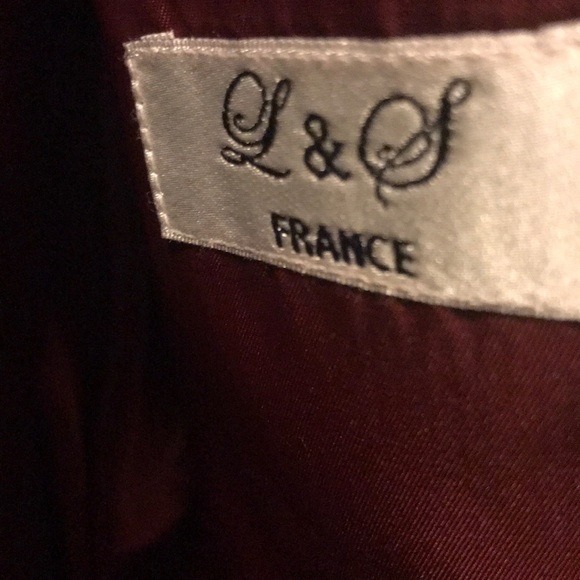 L&S France Red Suit/ Burgundy Suit - Picture 5 of 5